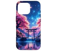 Estuche Dreamy Sakura Torii para Magical Japan Nights Carcasa para iPhone 16 Pro