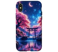Estuche Dreamy Sakura Torii para Magical Japan Nights Carcasa para iPhone X/XS