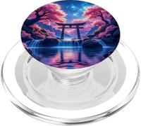 Estuche Dreamy Sakura Torii para Magical Japan Nights PopSockets PopGrip para MagSafe