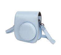 Estuche Duradero para Cámara de PU con álbum de Gran Capacidad y Marcos Colgantes Coloridos (Blue)