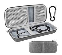 Estuche duro para estetoscopio, apto para estetoscopio médico y enfermeras, almacenamiento de estetoscopio médico ligero bolsa delgada (gris)