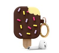Estuche elago con llavero para AirPods de helado, dise ado para Apple AirPods 1 y 2. Protector a prueba de golpes. Bonito accesorio para ni as y