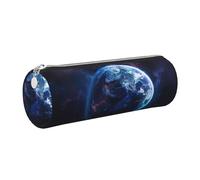 Estuche elegante con estampado de planeta de universo, suministros de oficina, accesorios de oficina, papelería, organizador, Silver, One Size, Organizador de bolsas