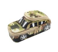 Estuche En Forma De Coche - Camuflaje De Gran Capacidad De 8.46x3.74x4.13 Pulgadas con Doble Cremallera De Seguridad, Elegante Estuche para Bolígrafos para Niños, Estudiantes Y Niños |
