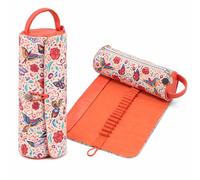 Grupo Erik Estuche Enrollable Frida Kahlo - Estuche Tela Enrollable Compartimentos Estuche Escolar Mujer Universidad │ Estuche Rectangular : Vuelta al Cole - Material Escolar y papelería Bonita