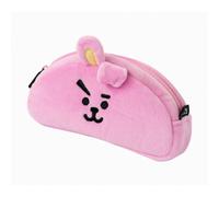 Grupo Erik Estuche Escolar BT21, Estuche Rectangular Vuelta al Cole - Estuche BTS - Producto con Licencia Oficial Cooky Rosa