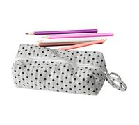 Estuche Escolar con Cremallera Gran Capacidad Cremallera De Lunares