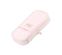 Estuche escolar de gran capacidad, soporte simple para bolígrafos, suministros de arte, almacenamiento para estudiantes, estuche de gran capacidad, estilo coreano, bolsa simple, A