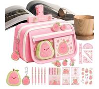 Estuche Escolar De Lápices Organizadora Escolar De Lápices De Papelería Set | Set de s para Bolígrafos Para Casa Escuela Aula Primaria Desplazamientos Exterior Diario Oficina Viaje
