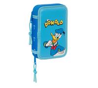 Estuche Escolar EL PATO DONALD, Doble 28 Piezas