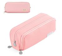 Estuche Escolar Estuche de Lápices de Gran Capacidad con 3 Compartimentos Papelería de Oficina útiles Estuche Organizador Portalapices Maquillaje para Niños Niñas Adolescentes Adultos