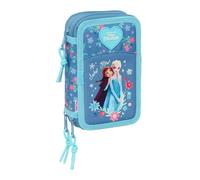 Estuche Escolar FROZEN Snow Glow, Triple 37 Piezas