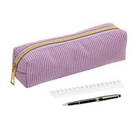 Estuche escolar genérico, estuche de lápices estético, de escritorio lisa de cuerda de Roy para alumnos bolígrafos borrador Regla Marcador Cuaderno, morado, Se référer au descriptif, Consulte la
