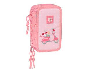 Estuche Escolar MOOS Passion, Triple 37 Piezas
