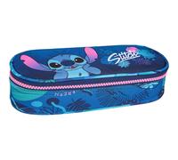 Estuche Escolar Ovalado CoolPack Universales Organizador Disney Stitch F062780