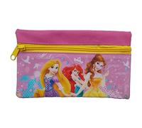 Estuche escolar para niños, diseño de princesas Disney, 20,5 x 11,5 cm