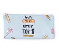 Estuche Escolar Personalizado - Estuche de Bolsa con Fotos - Por las 2 Caras - 20x11 cm - Poliéster - Regalo para Vuelta al Cole