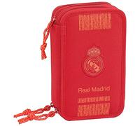 Estuche Escolar REAL MADRID 1ª Equip. 2018/19, Mochila Vacío