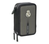Estuche Escolar REAL MADRID 3ª Equip. 2024/25, Triple 37 Piezas