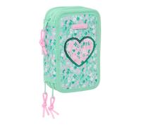 Estuche Escolar SAFTA Cuore, Triple 37 Piezas