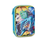 Estuche escolar Sj Boy Speed Pad 3D Seven - Metal Dragón - Estuche rígido completo de papelería para niño