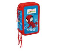 Estuche Escolar SPIDEY Thwip, Triple 37 Piezas