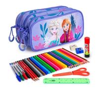 Estuche Escolar Triple ColePack EcoTrick Frozen 2 con 36 Utensilios Karactermania