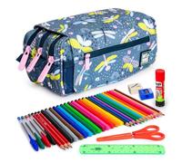 Estuche Escolar Triple Grafoplás ColePack EcoDesign con Material Incluido