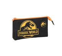 Estuche Escolar Triple Jurassic World 22 cm - Safta