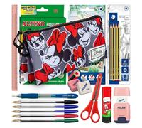 Estuche Escolar Triple Karactermania Minnie Portatodo Lashes