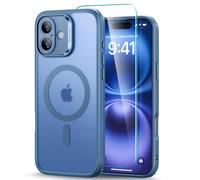 Estuche ESR para iPhone 16 (4 en 1), transl cido, mate, con protector de pantalla, compatible con MagSafe, protecci n de grado militar, serie cl