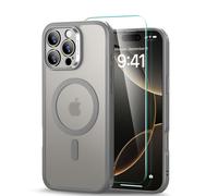 Estuche ESR para iPhone 16 Pro (4 en 1), transl cido, mate, con protector de pantalla, compatible con MagSafe, protecci n de grado militar, serie