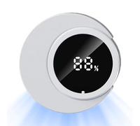 Estuche Esterilizador para Cepillos De Dientes - Porta Cepillos con Luz UV Esterilizador,Máquina De Limpieza con Luz UV Sin Taladro Accesorios De Baño para Viaje Hombre Y Mujer