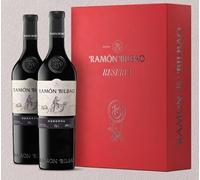 Estuche Exclusivo Regalo Ramon Bilbao Reserva - Estuche Regalo Vino - Envío 24h - 2 Botellas de Vino Tinto -Enviado por Cosecha Privada
