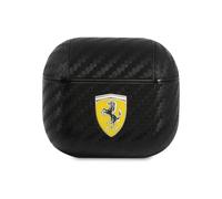 Ferrari FESA3CABK FEA3SILRE - Funda para AirPods 3 (Poliuretano, Carbono), Multicolor
