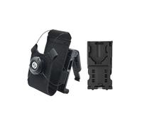 Estuche Fijo para Grabadora con Clip Universal para el Panel Posterior para Cinturón, con Reversa Rápida y Antivibración, B