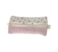 Estuche floral impermeable de poliéster de gran capacidad con cierre de cremallera ligero para suministros de oficina escolar resistente al agua, b