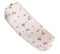 Estuche Floral para lápices, de papelería Floral, para bolígrafos para | Herramientas de Escritura organizadas, pequeña de Felpa Adecuada para Escolar, Oficina, Regalo para