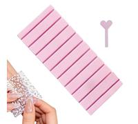 Estuche Foil Transferencia Uñas Organizador Almacenamiento Portátil Con 10