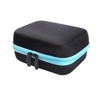 Estuche for 12 aceites Esenciales (5 ml, 10 y 15 ml) con Organizador de frascos Roll-on Bolsa Colgante for perfumes para aceites Esenciales, Esmalte de uñas(Blue,15ML)