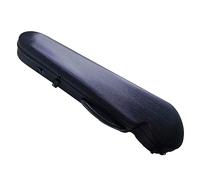 Estuche for violín de tamaño completo 4/4, Estuche rígido for violín de fibra de carbono compuesto con higrómetro incorporado, Estuche for violín portátil súper liviano(Color:Blue)