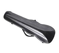 Estuche for violín de tamaño completo, estuche rígido for violín liviano y resistente, estuche rígido for violín de fibra de carbono compuesto con higrómetro incorporado(Size:31*16.8*20.5*1.4kg)