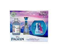 Estuche Frozen EDT 30 ml+ Espuma de Baño 300 ml + Caja de merienda | Estuche infantil - Fresa - Idea de regalo para niña - Eau de Toilette & Bath Espumante