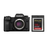 Estuche FUJIFILM X-H2S + tarjeta SanDisk Extreme Pro CF CFexpress Tipo B de 128 GB nuevo