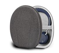 Estuche Geekria Shield Compatible con Jabra Evolve2 75, Evolve2 65, Evolve2 55, Evolve2 50 y Elite 45h, Bolsa de Transporte Protectora rígida con Espacio para Cables (Gris Oscuro)