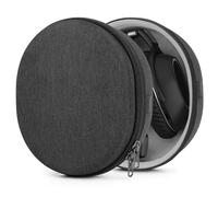 Estuche Geekria Shield para Auriculares Compatible con Sennheiser Momentum 3 Wireless, HD 350BT, HD 450BT, Bolsa rígida de Repuesto con Espacio para Cables (Gris Oscuro)