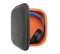 Estuche Geekria Shield para Auriculares Gaming Grandes Over-Ear, Bolsa de Viaje rígida de Repuesto con Almacenamiento para Cables, Compatible con Sony INZONE H9, SHURE SRH840 (Gris)