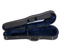 Estuche GEWA para viola Liuteria Concerto, núcleo térmico, repelente al agua, negro, interior de terciopelo azul, tamaño: V 41,5 cm