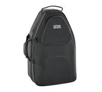 GEWA Maletín Synphony para cuerno forestal con pieza extraíble, tejido de nailon, núcleo de fibra de vidrio, incluye correa de mochila, interior ajustable individualmente, bolsa para accesorios y