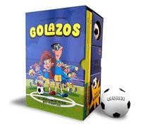 Estuche Golazos: 2 libros + pelota: Fantástico estuche para regalar con los dos primeros libros de «Golazos» y una pelota